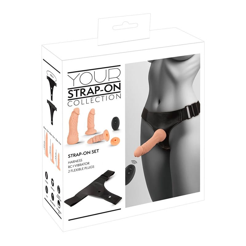 Your2Toys Your Strap-On Collection | Set mit Harness, Dildos und Vibrator