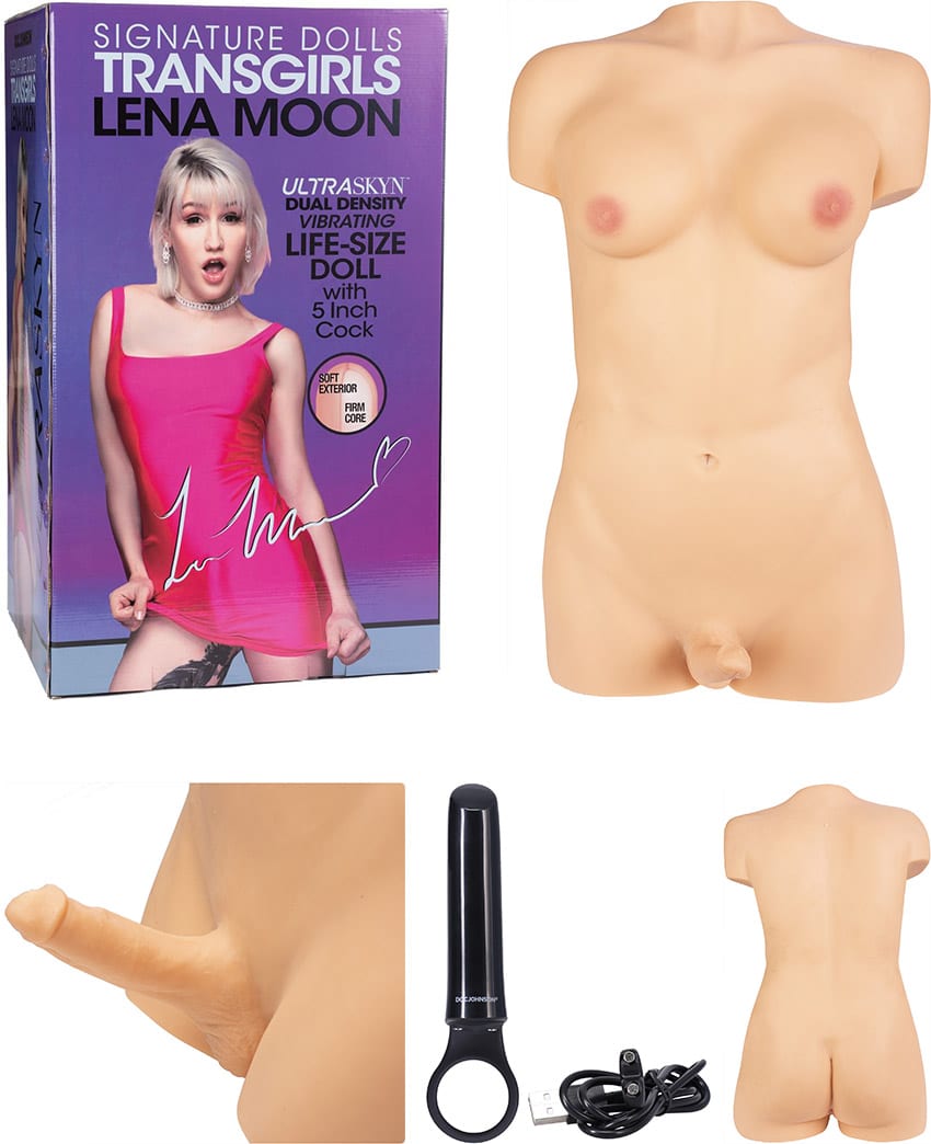 Signature Dolls TransGirl Lena Moon | Realistischer Transgender-Masturbator