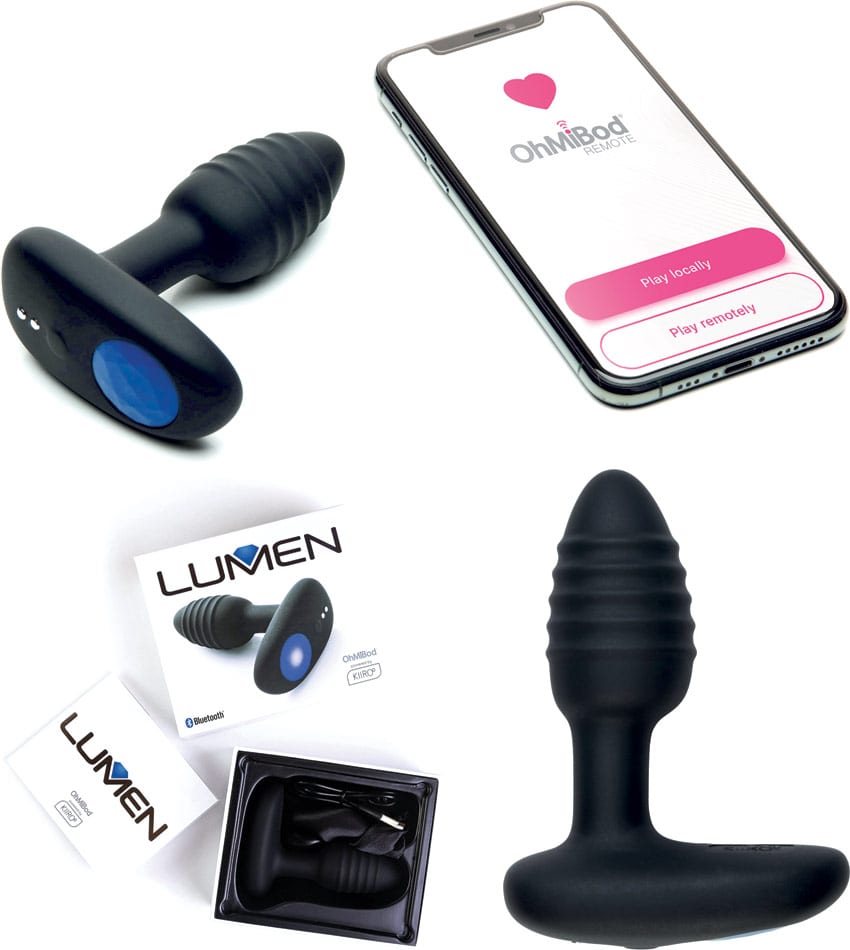 OhMiBod Lumen | Vibrierender und fernsteuerbarer Analplug über App