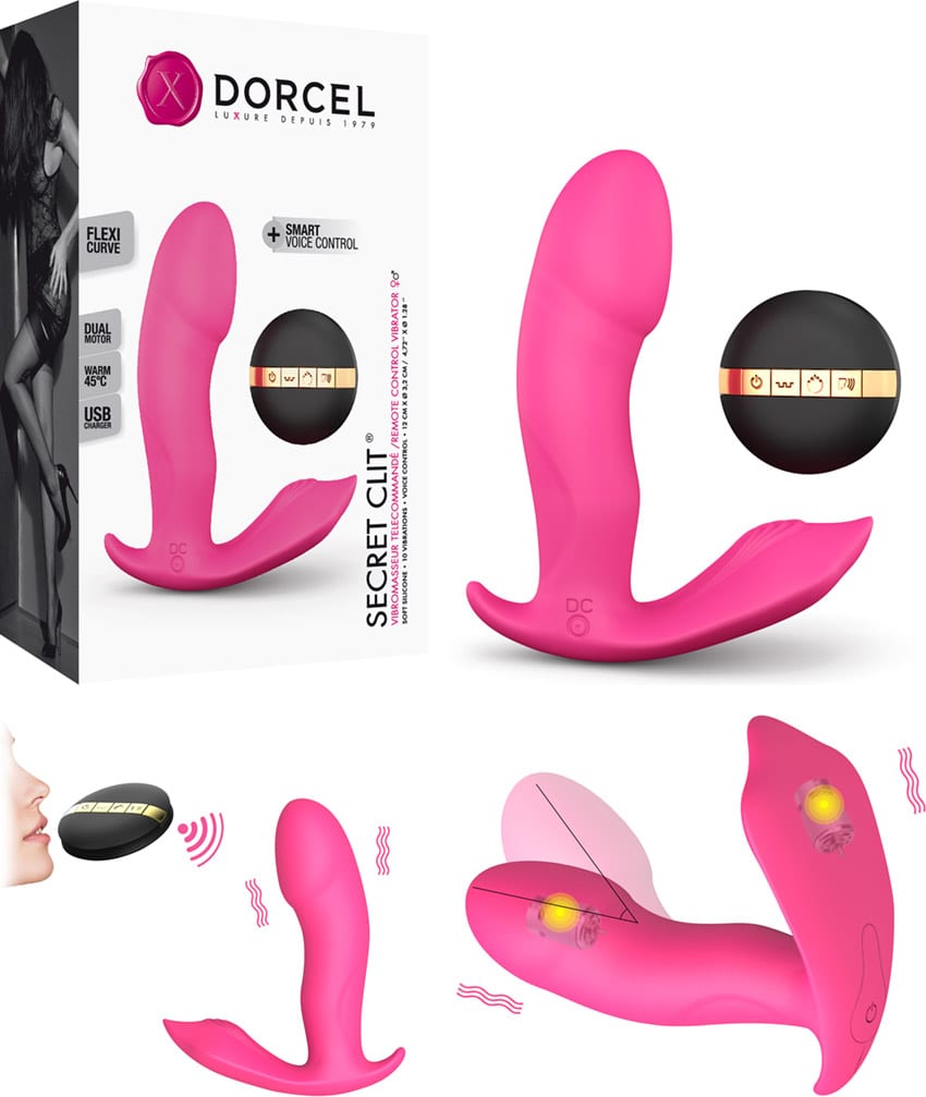 Dorcel Secret Clit | Stimulateur vibrant pour le point G
