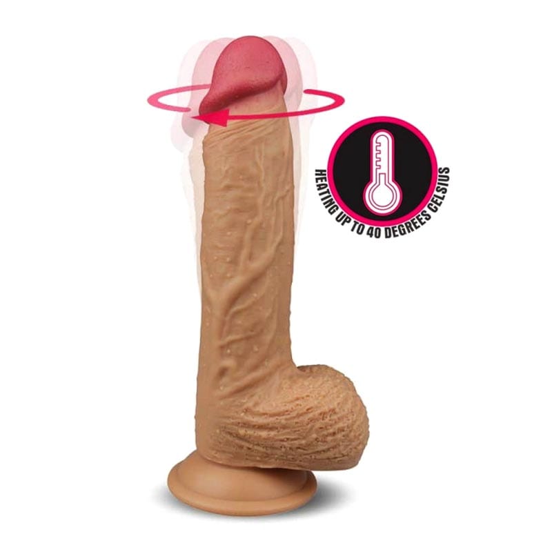LoveToy Nature Cock | Ultrarealistischer und rotierender Vibrator | 15 cm
