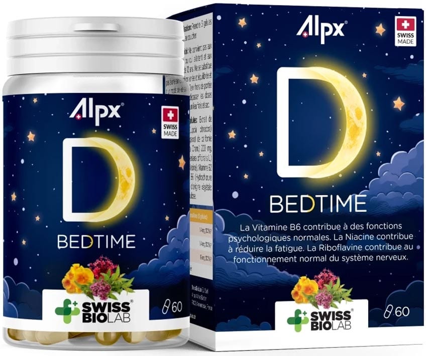 Alpx Bedtime | Nahrungsergänzungsmittel zur Förderung des Einschlafens