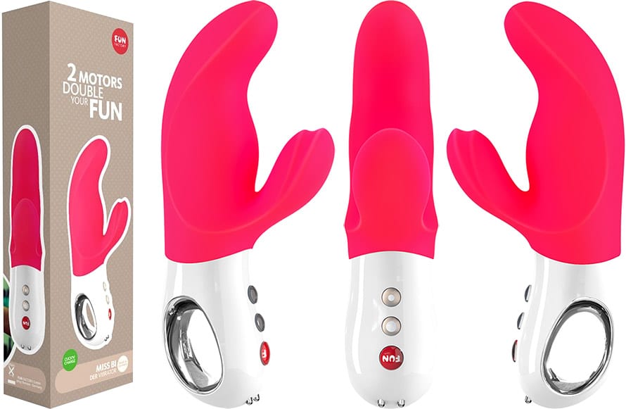 Fun Factory Miss Bi - Vibromasseur double stimulation