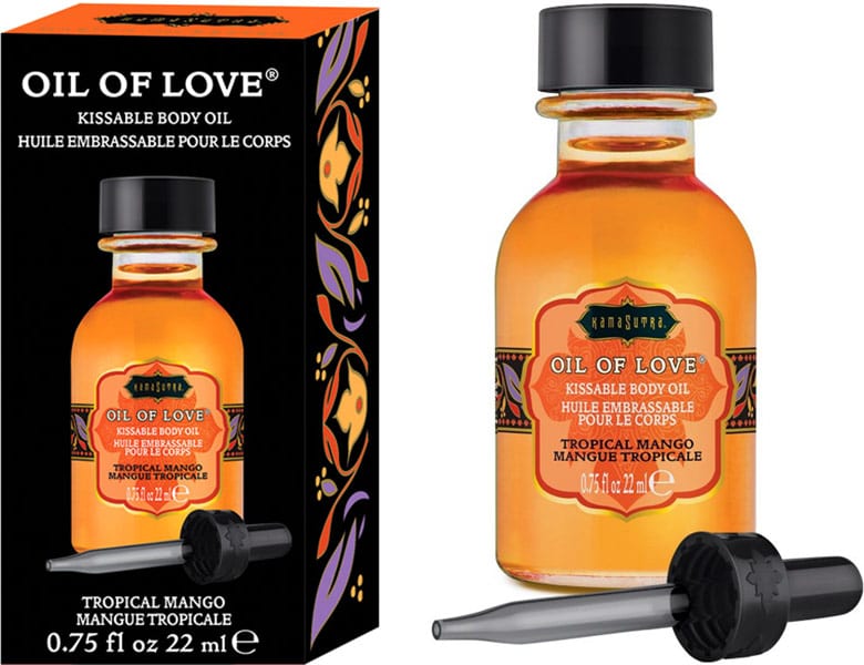 Kamasutra Oil of Love | Huile orgasmique intime | Mangue Tropicale