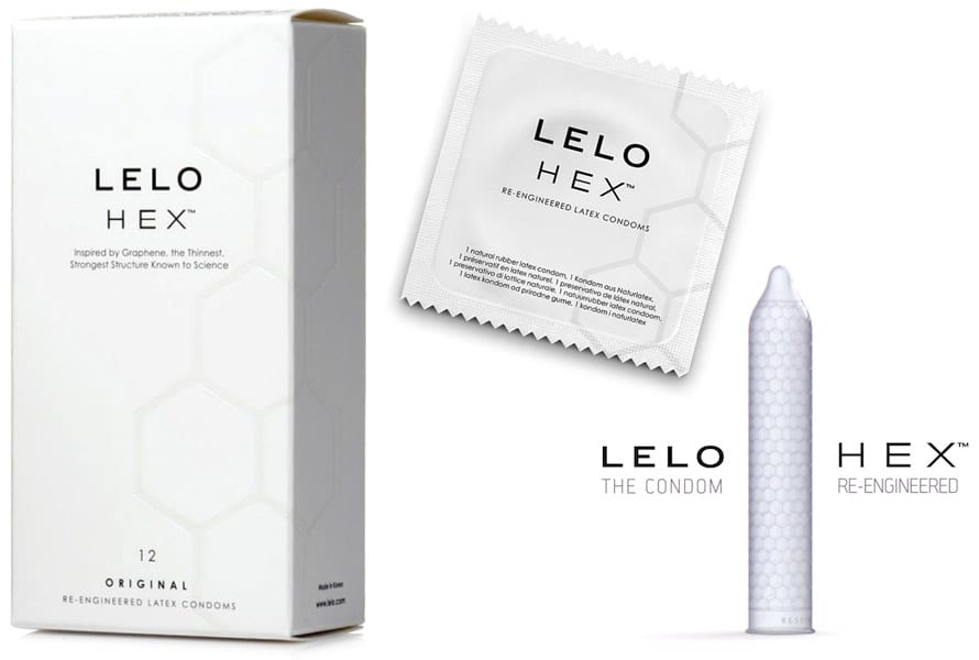 Préservatif LELO HEX - Inspiré du graphène - Envoi discret