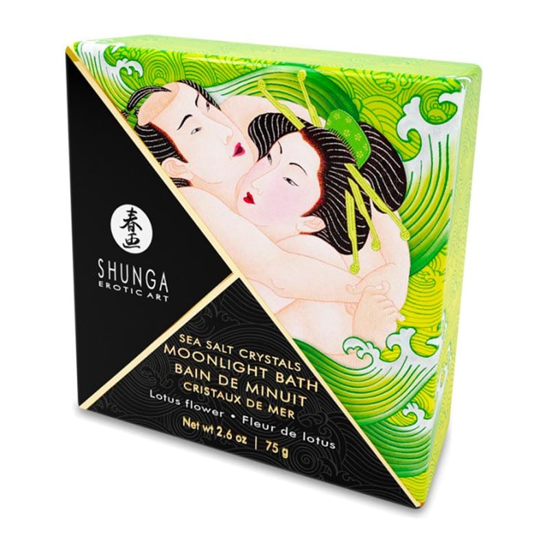 Shunga Moonlight Bath | Schäumendes Badesalz | Lotus Flower