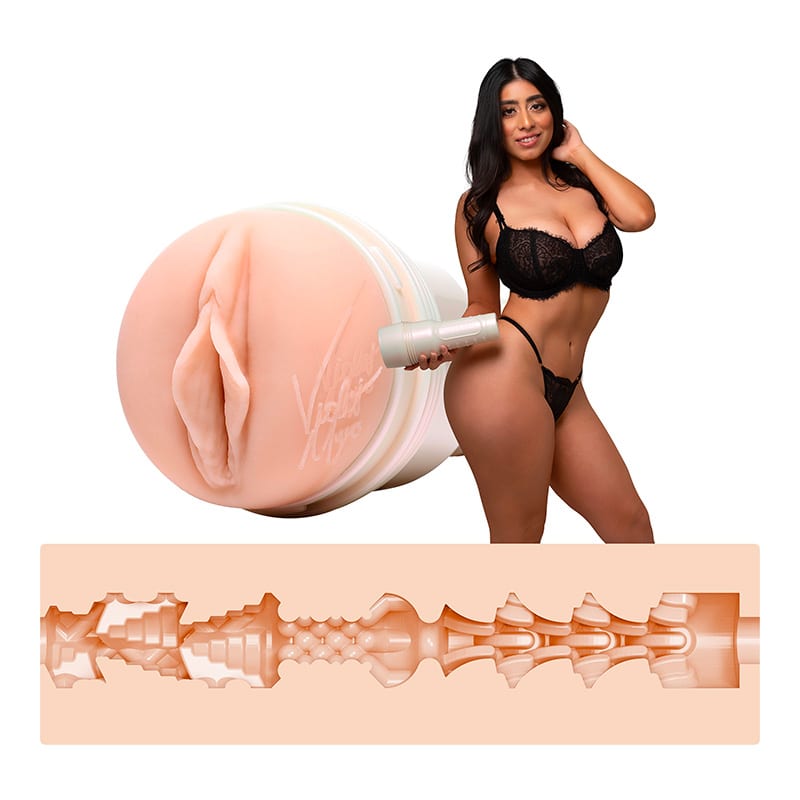 Fleshlight Violet Myers Waifu | Masturbateur réaliste d'actrice X