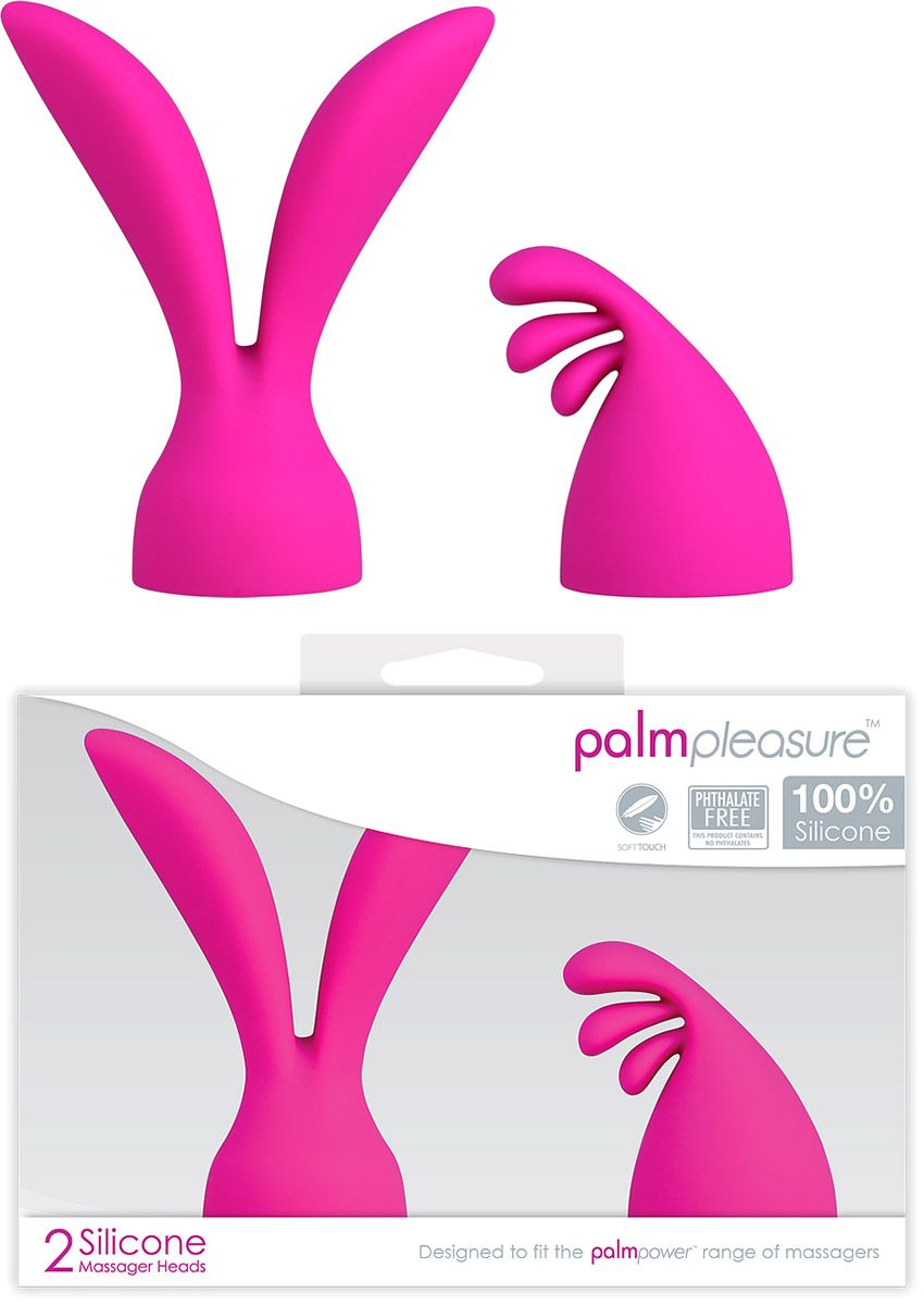 Embouts PalmPleasure (pour vibromasseurs PalmPower)