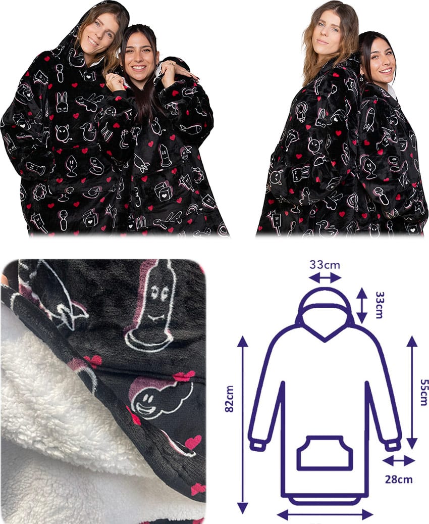 SweetPlaid Limited Edition | Sweat à capuche tout doux pour tous