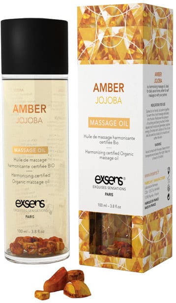 Exsens | Huile de massage aux bienfaits de l'ambre et huile de jojoba