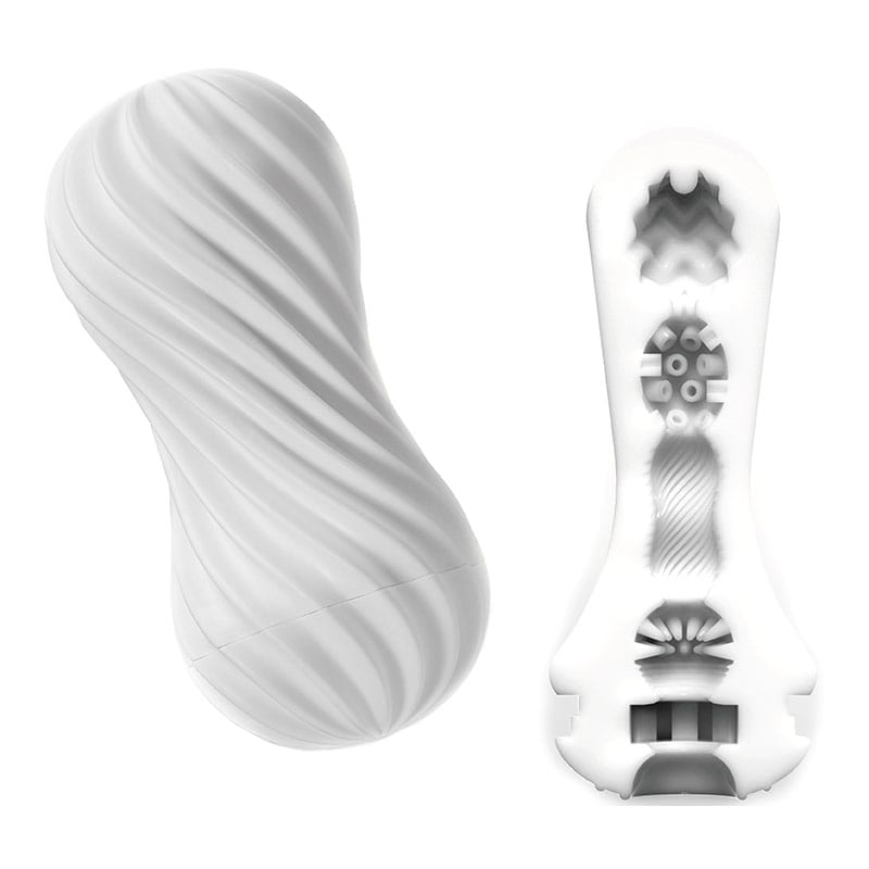 Tenga Flex Silky White - Wiederverwendbarer Masturbator