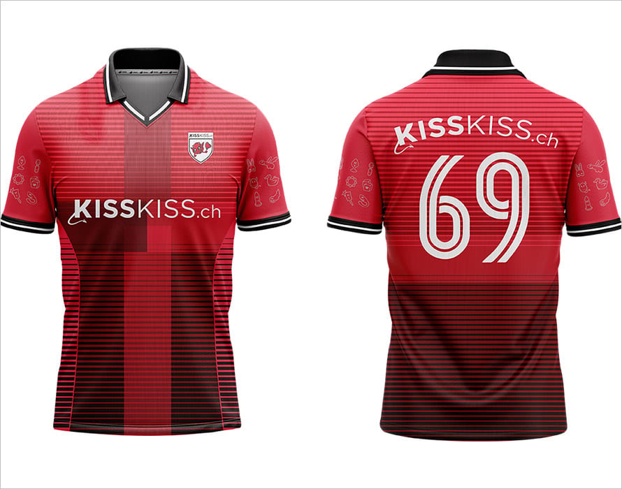 Maillot KissKiss.ch Édition Limitée Foire du Valais - XL