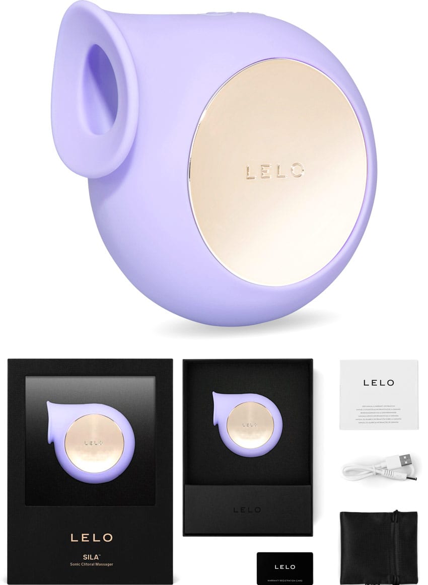 LELO Sila | Klitorisstimulator mit Schallwellen | Lila