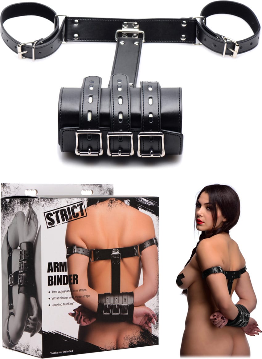 Strict Arm Binder | Armfessel | Bizeps- und Handgelenk-Harness