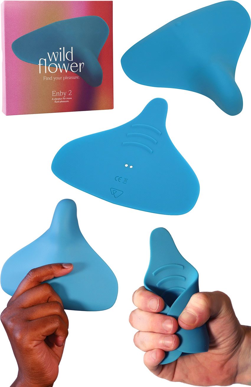 Wild Flower ENBY 2 | Vibromasseur dynamique aux courbes sensuelles