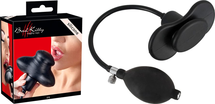 Butterfly Gag - Aufblasbarer Knebel - KissKiss