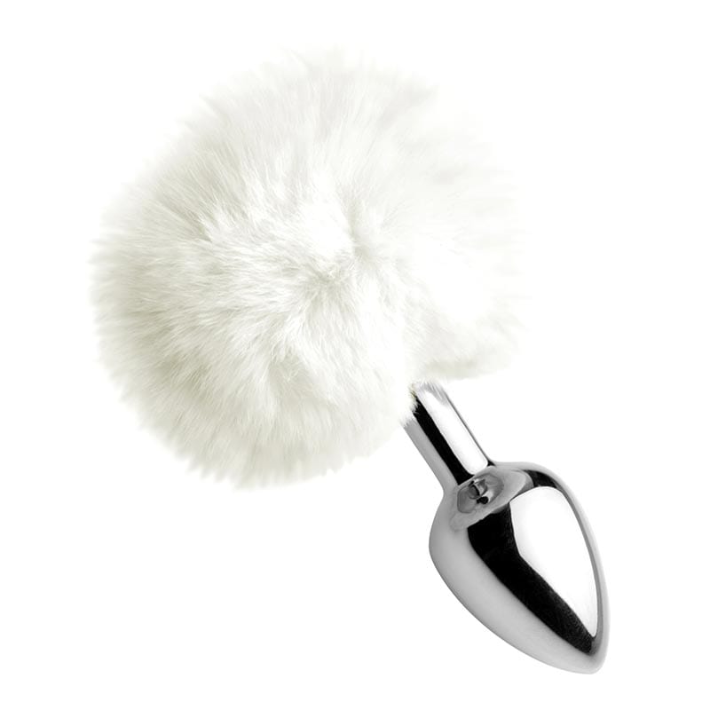 Tailz Fluffy Bunny | Plug anal avec pompon de lapin | Blanc
