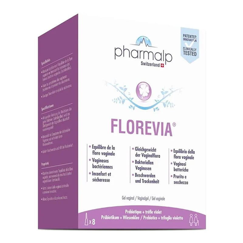 Pharmalp Florevia | Gleichgewicht der vaginalen Flora und vaginale Trockenheit