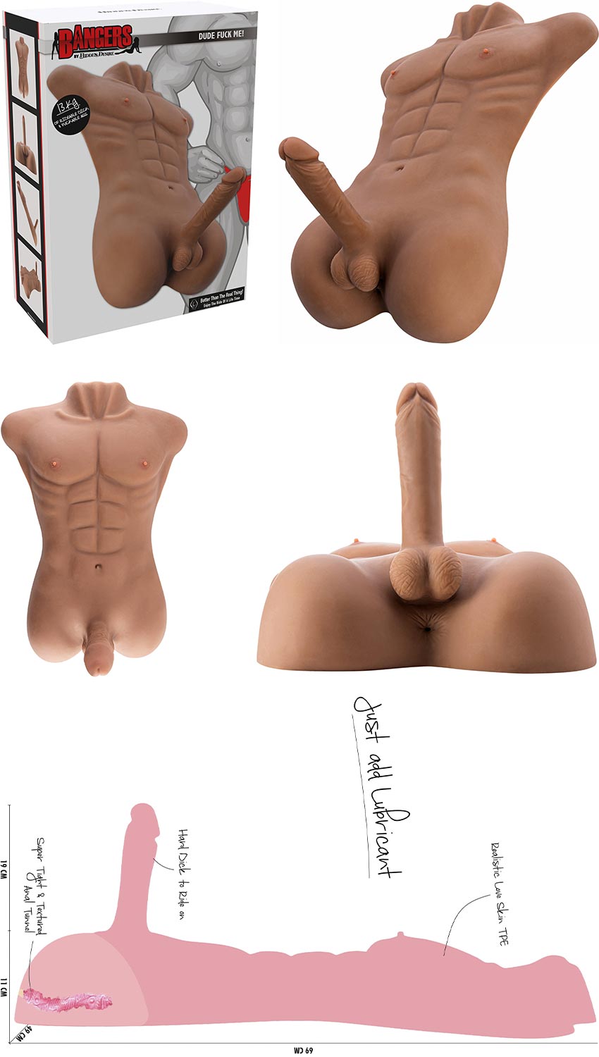 Hidden Desire Bangers Dude Fuck Me | Masturbator in Männerkörper-Form