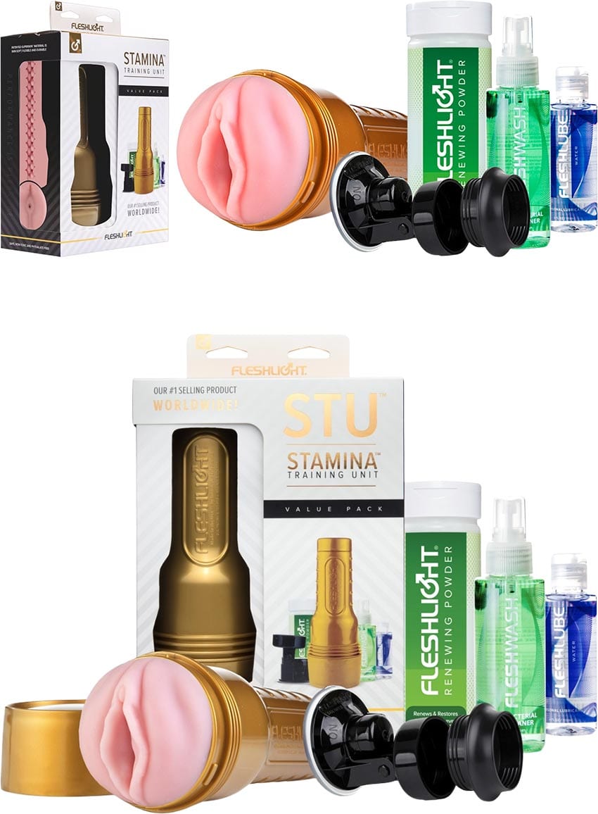 Fleshlight Stamina Training Unit Value Pack | Pack de masturbation