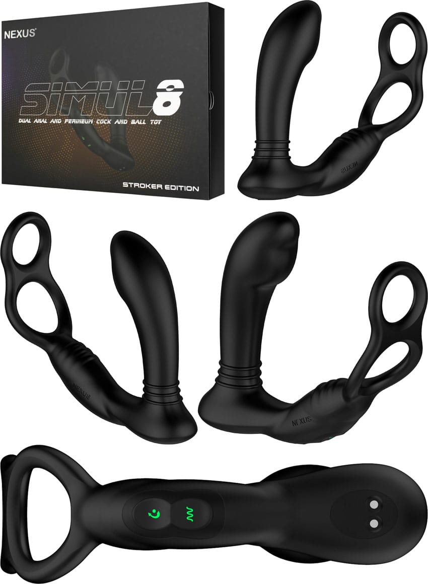 Nexus Simul8 Stroker Edition | Cockring mit Prostatastimulator