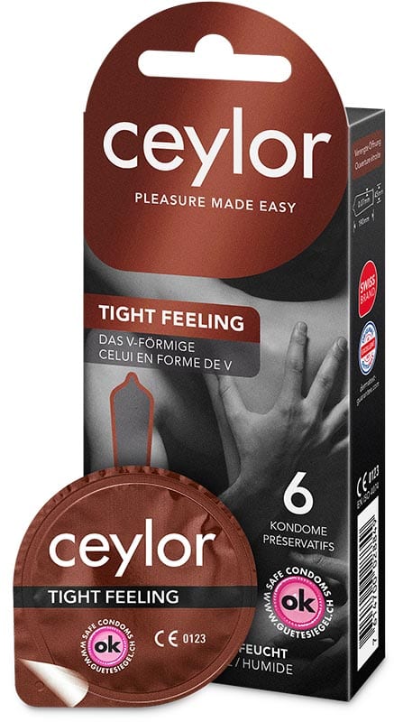 Ceylor Tight Feeling | Préservatif avec ouverture rétrécie (Hotshot)