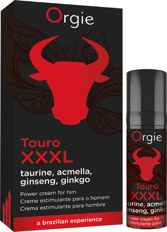 Orgie Touro XXXL - Crème puissante pour stimuler l'érection - KissKiss