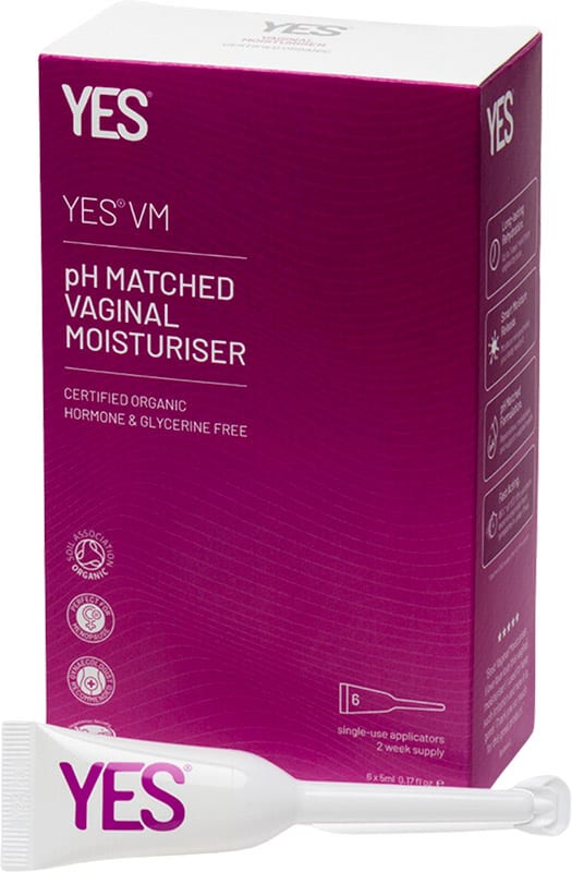 Yes VM | Lubrifiant & hydratant vaginal | Formule bio | 6x 5 ml