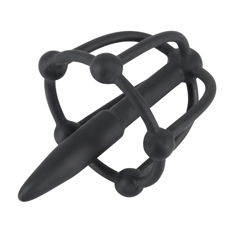 You2Toys | Plug urétral en silicone souple avec cage à gland