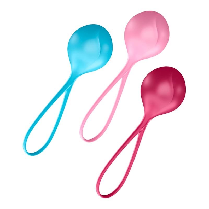 Satisfyer Strengthening Balls | Pack de 3 boules de geisha en silicone
