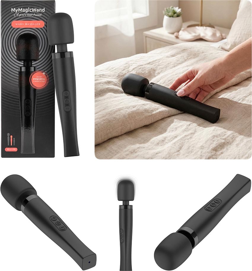 MyMagicWand Wand Massager | Vielseitiger Vibrationsstab