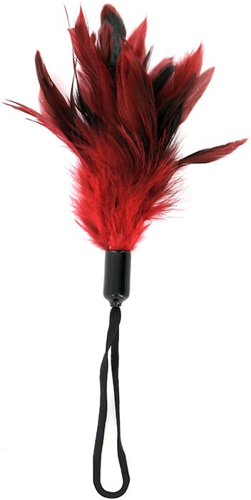 Plumes du plaisir Sportsheets Pleasure Feather - Rouge