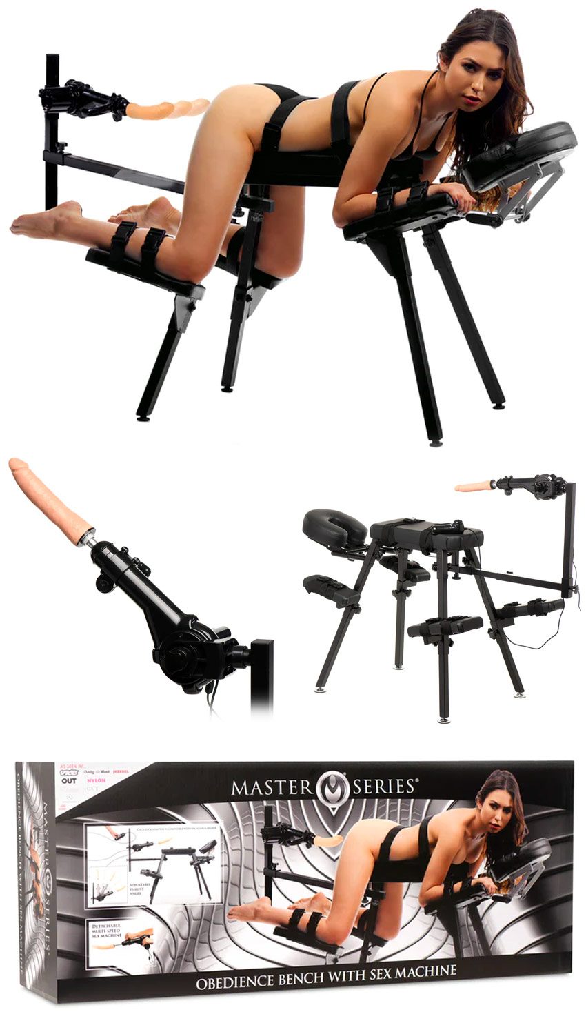 Table de massage sexuel et érotique - Master Series Obedience Bench - KissKiss