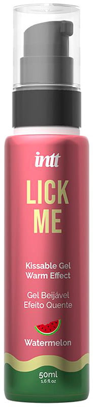 Intt Lick Me Watermelon | Küssbares Gel mit warmem Effekt | 50 ml