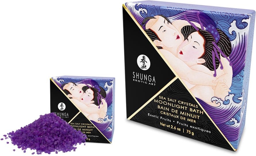 Shunga Moonlight Bath | Schäumendes Badesalz | Exotic Fruits