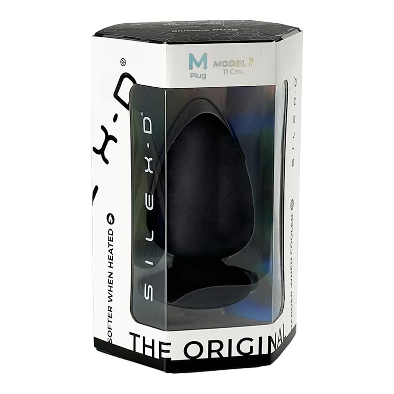Silex-D Modèle 1 - M | Plug anal silicone bi-densité thermoréactif