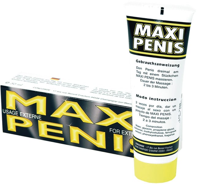 Lubrix MAXI - Vergrösserungscreme für den Penis | 50 ml - KissKiss