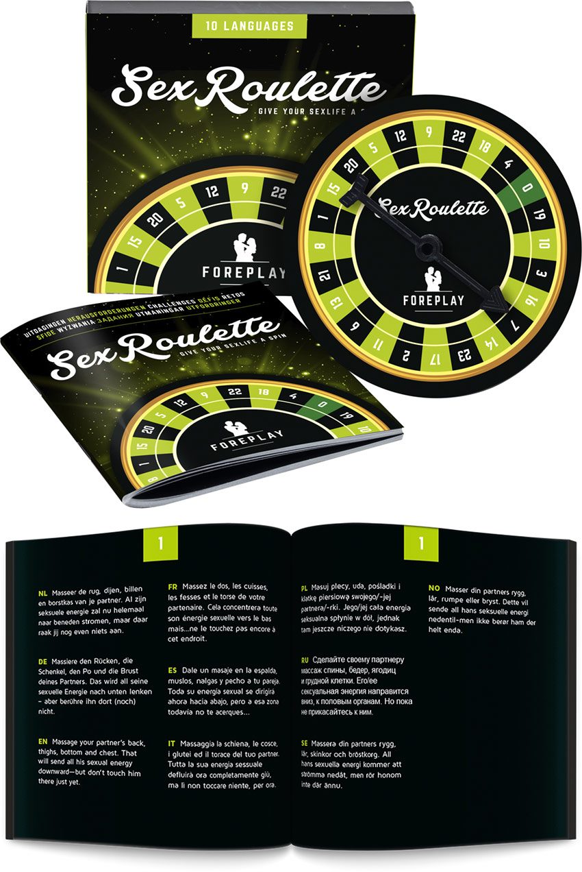 Tease & Please Sex Roulette Foreplay | Jeu érotique pour couple