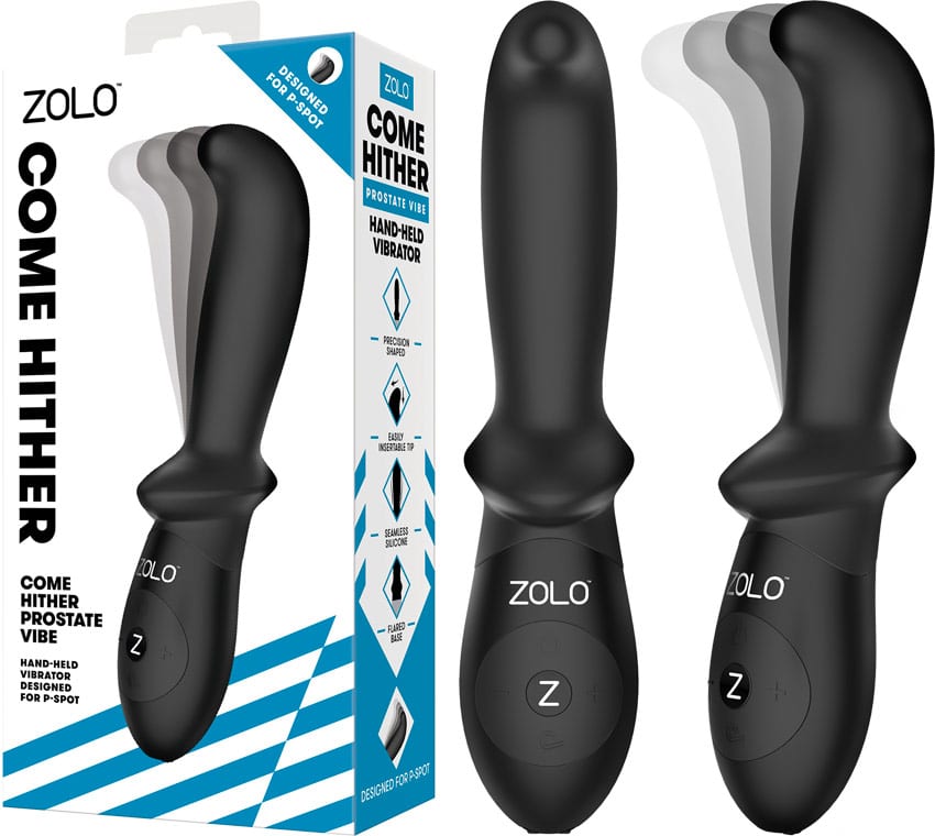 Zolo Come Hither | Vibromasseur prostatique avec mouvement de repli