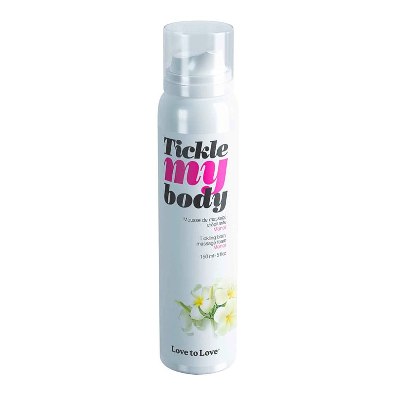 Tickle My Body | Mousse de massage crépitante | Monoï