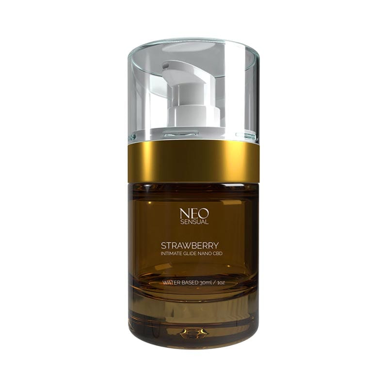 NEO Sensual Strawberry Fields | Lubrifiant à base d'eau et de CBD