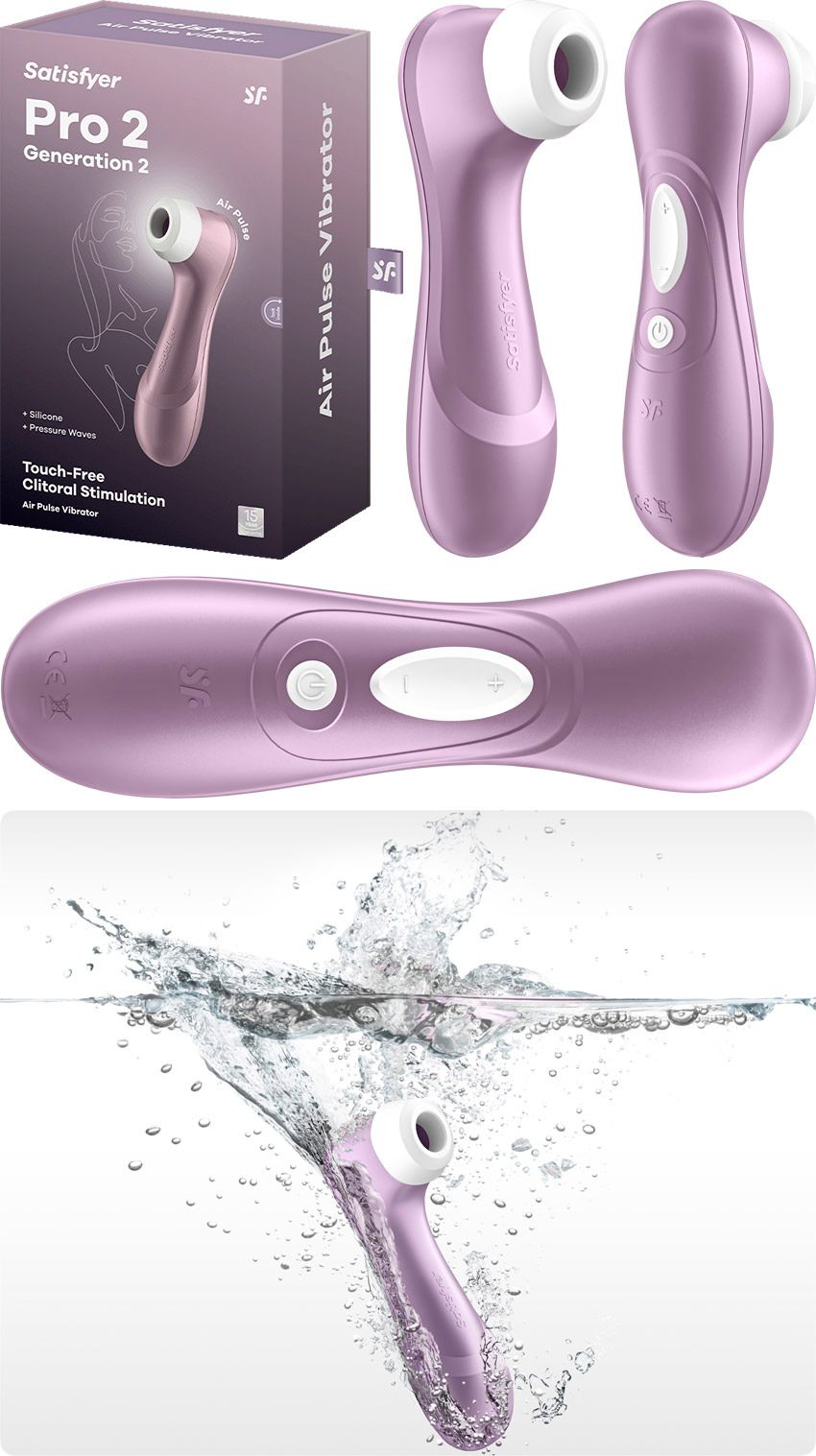 Satisfyer Pro 2 Generation 2 | Stimulateur à ondes de pression