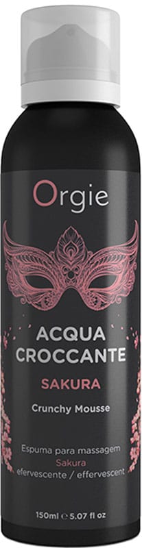Orgie Acqua Croccante | Mousse hydratante et effervescente | Sakura