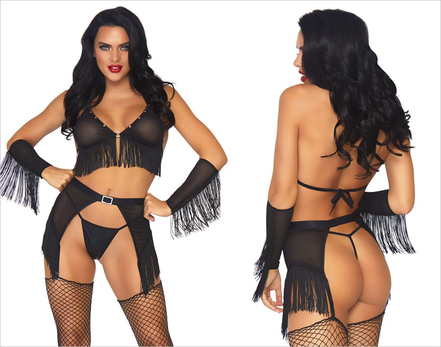 Leg Avenue Ride Em | Sexy Cowgirl Kostüm | 4-teilig
