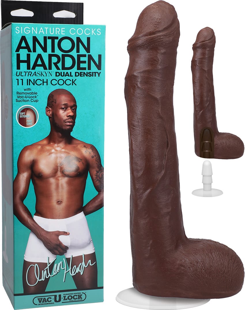 Dildo réaliste Doc Johnson Anton Harden Cock - 24 cm - KissKiss