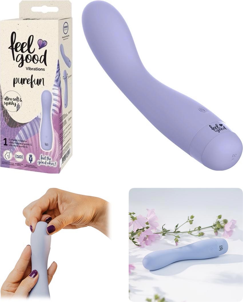 Feelgood Purefun | Vibromasseur extra souple
