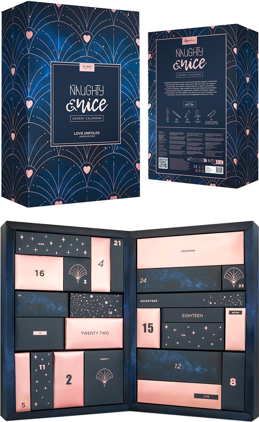 The Naughty & Nice 2025 | Calendrier érotique de l'Avent pour adultes