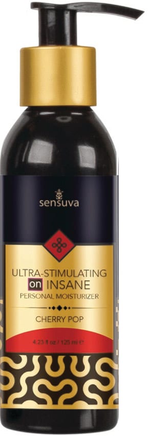 Sensuva Insane - Lubrifiant chauffant et stimulant - Cerise