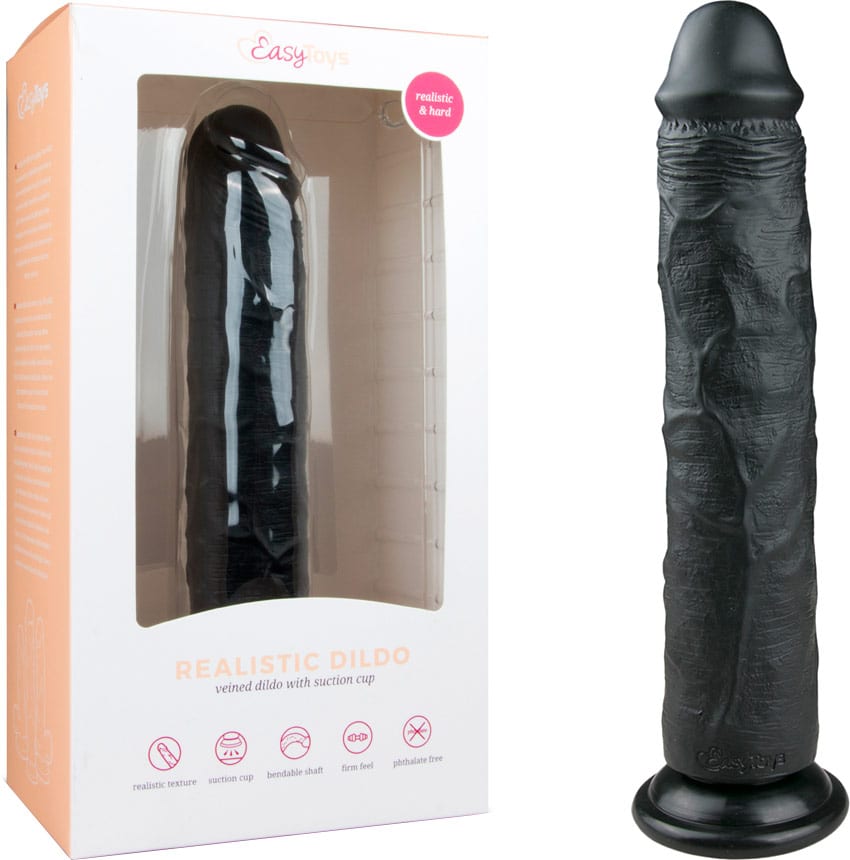 EasyToys | Realistischer XXL-Dildo mit Saugnapfbasis | 27 cm