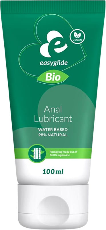 Easyglide Bio | Natürliches Bio-Anal-Gleitmittel auf Wasserbasis | 100 ml